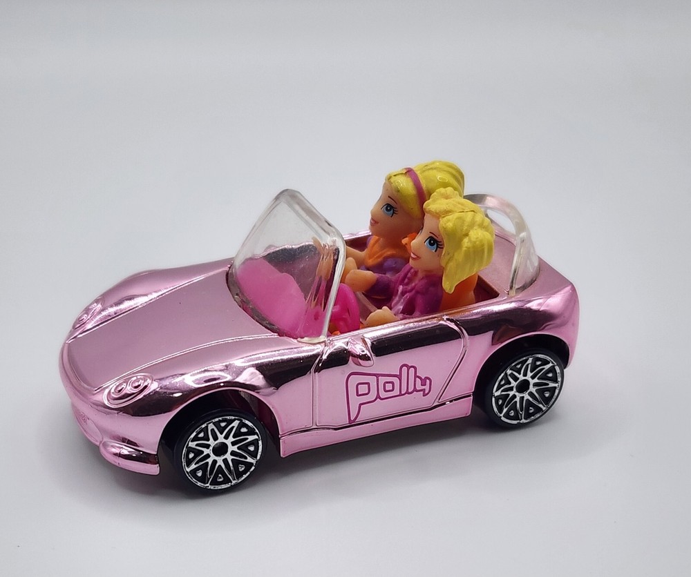 Mattel Polly Pocket Polly Wheels #19 Rock ‘n Rose POLLY Rock N Rose + Extra Doll