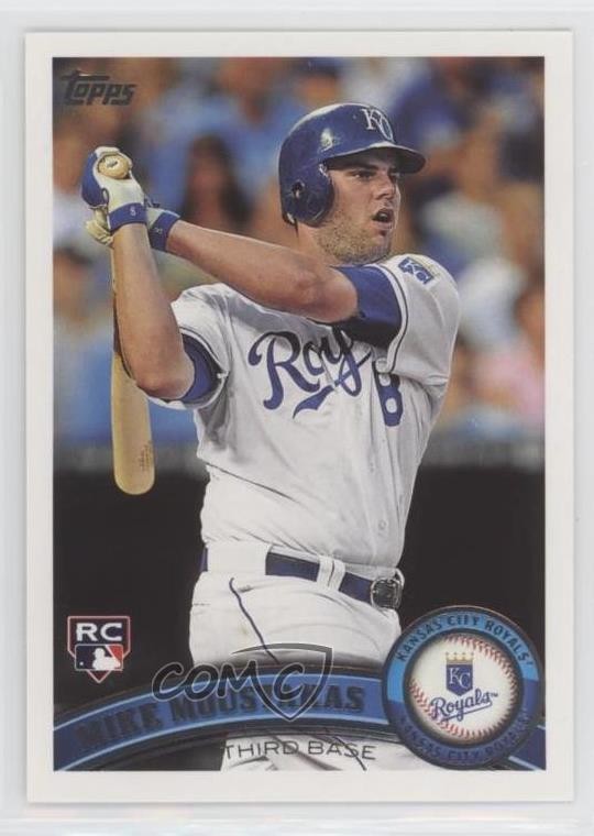 2011 Topps Update Mike Moustakas #US192 0s4r