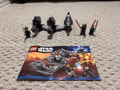 LEGO Star Wars Sith Nightspeeder (7957) Complete Set with 3 Minifigures