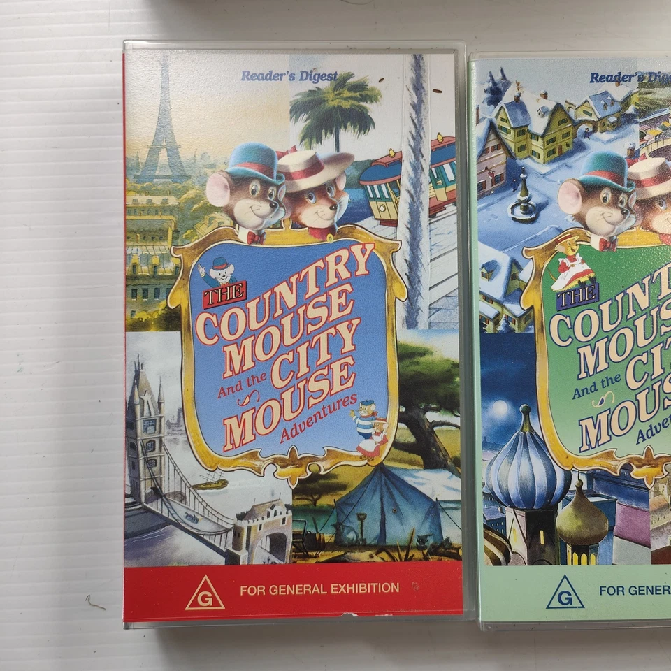The Country Mouse and The City Mouse Adventures VHS Box set 1997 New sealed - image 3 of 4
