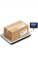 QWORK® Postage Scale 440 lbs / 200 kg, parcel scales, heavy duty scales, Batte