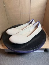 Rothy s The Flat Birdseye Flax Grey Women's 7 Ballet Flats Round Toe