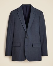 J. CREW Ludlow Slim-fit suit jacket in Italian cotton blend Size 44 R 398 CL284