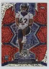 2022 Panini Mosaic Rookies Redemption Pack Red Sparkle Prizm Nik Bonitto 4f5