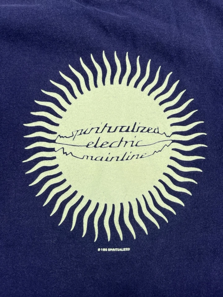 Vintage 1995 Spiritualized Electric Mainline Pure Phase Band Shirt  - Image 2 of 4