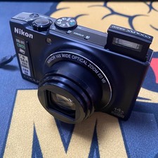 Nikon COOLPIX S8200 16.1MP 14x Optical Zoom Compact Digital Camera -Black