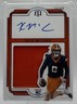 2025 National Treasures #126 Kyle McCord Silhouette RPA Blue Auto / 49 - CUSE