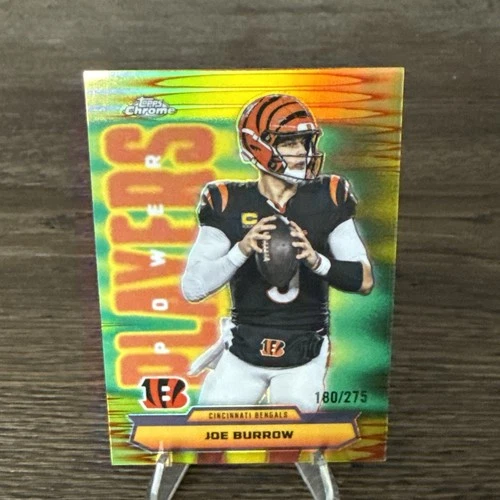 2025 Topps Chrome Joe Burrow Base (RAW)