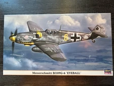 1/48 Hasegawa Messerschmitt Bf109G-6 'EYEBALL' Model Kit #09739
