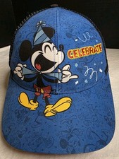 Disney Mickey Mouse Youth Baseball Hat Cap Celebrate 2019 90th Birthday
