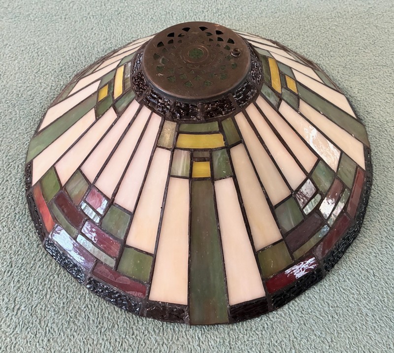 Tiffany Style Shade for Ceiling Fan Light by Emerson — Mission Light Shade