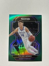 2022 Panini Prizm Draft Picks Green Tyler Herro #47 Kentucky Wildcats