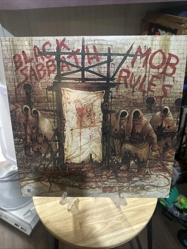 Black Sabbath Mob Rules 1981 Vinyl LP Record, Warner Bros, BSK 3605