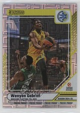 2024 Panini Donruss EuroLeague Press Proof Purple /275 Wenyen Gabriel #67 14mf