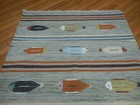 Turkish Oushak(Tree Of life) Fish Design Multicolored Handmade Bohemian Rug 5x8 — photo 9