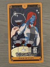 Marvel Heroclix X of Swords Four of Cups Tarot Card