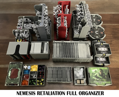 nemesis retaliation card sleeves Mayday Games -Standard Compatible Sleeve Bundle : Toys & Games Game not included "Nemesis Retaliation" All In Gamefound