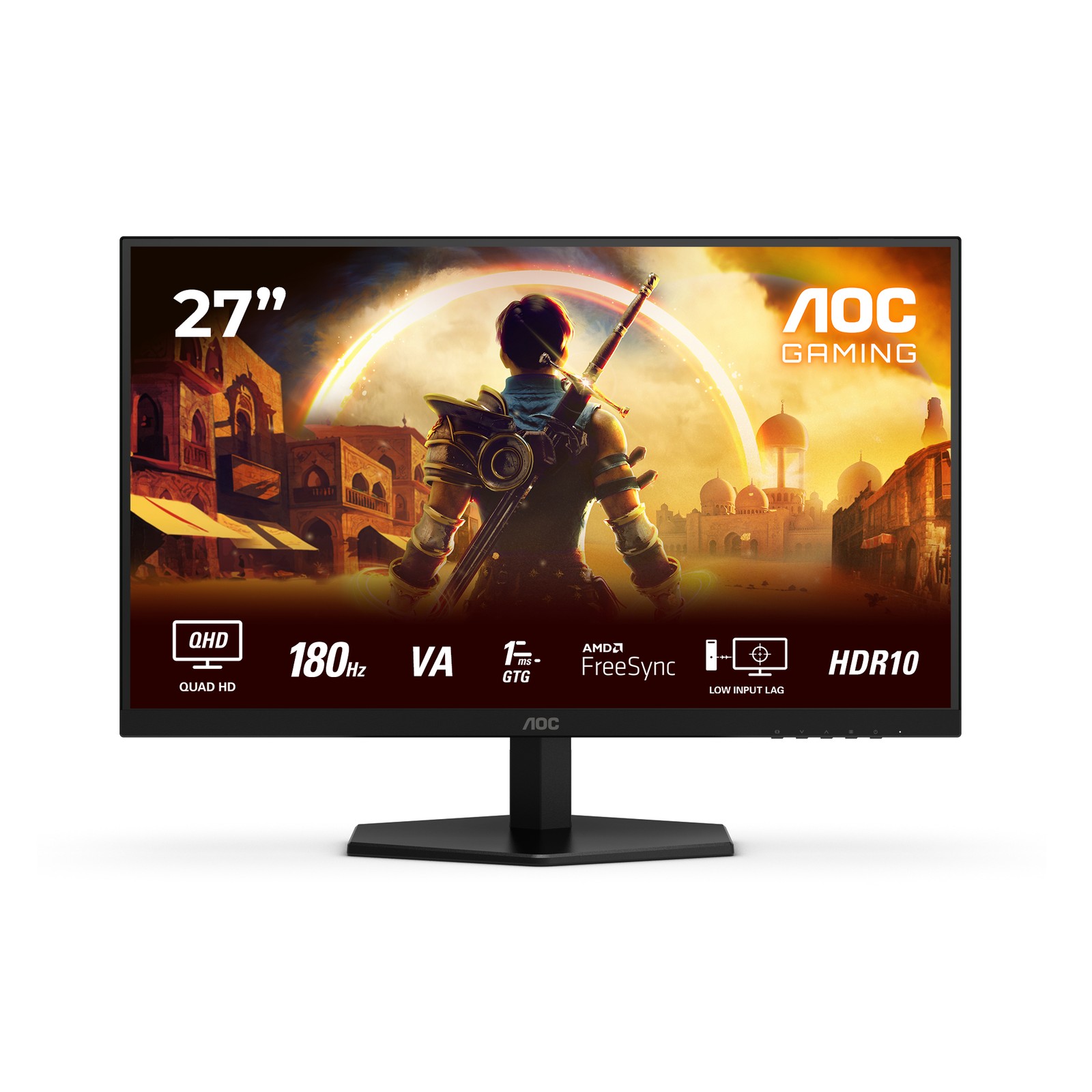 Aoc Q27g42xne (Schwarz/Rot) - Immagine 2