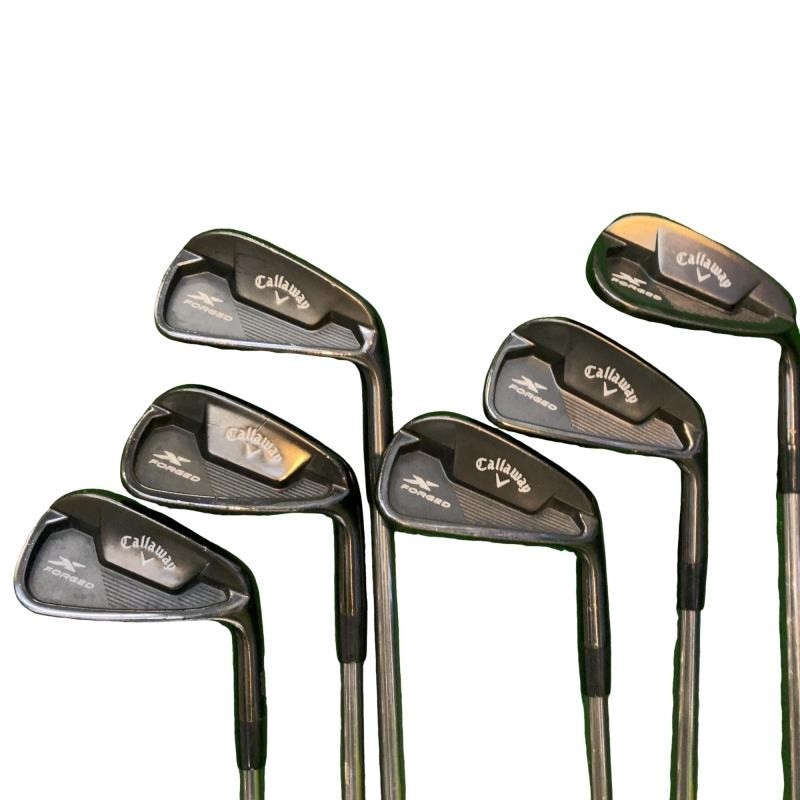 Callaway X FORGED STAR BLACK 2021 Iron Set 5-Pw 6pc Stiff NS Callaway X FORGED STAR BLACK 2021 Iron Set 5-Pw 6pc Stiff NS