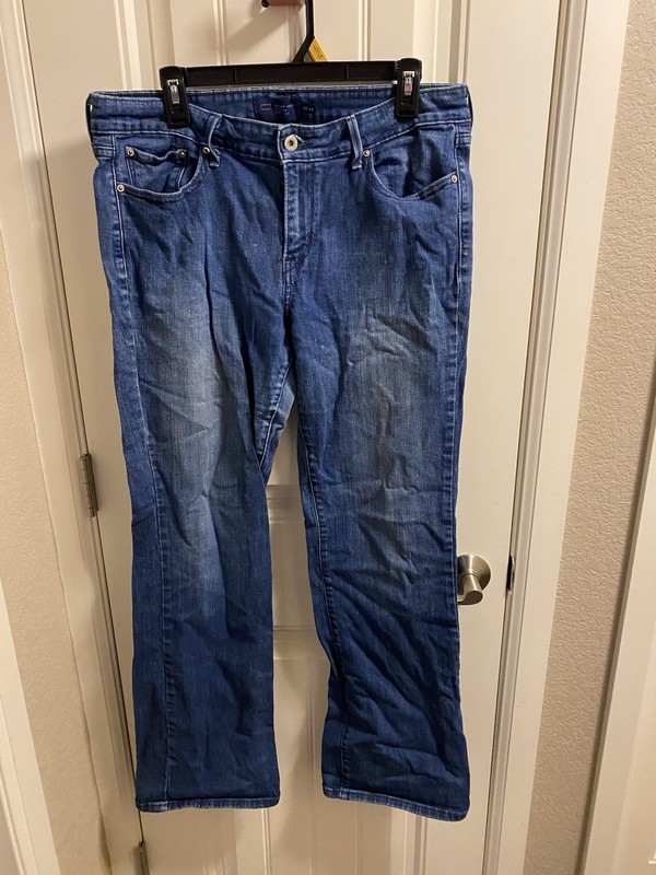 Levis Jeans 14 Slight Curve Classic Boot Cut Stretch Blue Denim Bootcut 