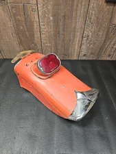 Harley Panhead Shovelhead Original Rear Fender Tail Section RH 55 OEM Taillight 