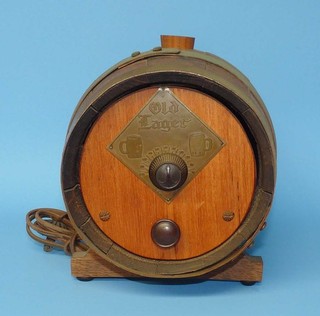 R K Laboratories Vintage Old Lager Tube Radio Keg RKC 4 c 1933