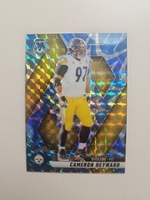 2025 Panini Mosaic - Cameron Heyward #172 Reactive Blue Mosaic Prizm Steelers 