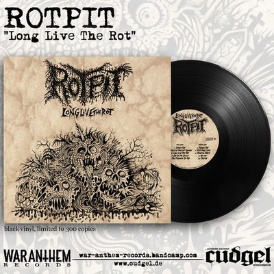 ROTPIT - long live the rot LP black
