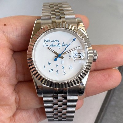 36mm/39mm Tandorio Lumen Fluted Bezel Sapphire Glass 20ATM NH35A Men Auto Watch