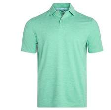 Chaps Men's Size M Performance Polo Stretch Jade Shirt New With Tag