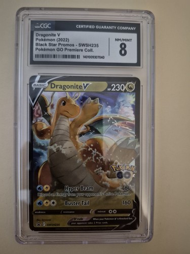 Dragonite V graded CGC 8 for sale on eBay