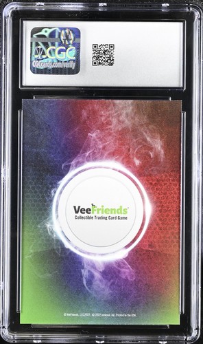 VeeFriends Bold As F**k Bat CGC 8- Serie 2 - PALABRA MALDICIÓN RETIRADA TCG 001 - Imagen 2 de 2