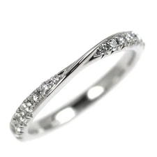 Harry Winston Pt950 Diamond Ring Brilliant Love - Auth free shipping from Japan-