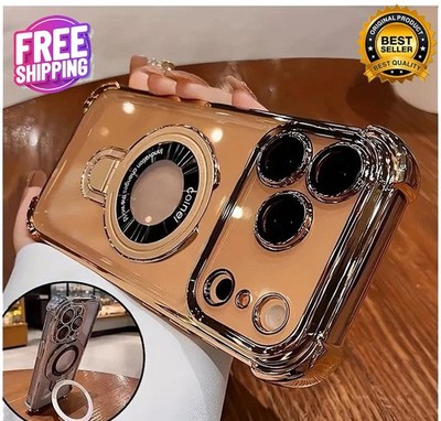 Magnet Hülle Stoßfest Cover für iPhone 16 17 15 14 13 12 11 Pro Max Plus Air
