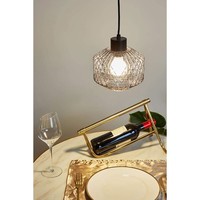 Paulmann Pendelleuchte Gleaming Smoke Rauchglas Ø18Cm Pendel Max 25W E27 KüRzbar