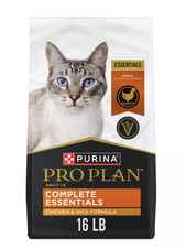 Purina  Pro Plan Complete Essentials Adult Dry Cat Food - Chicken  Rice