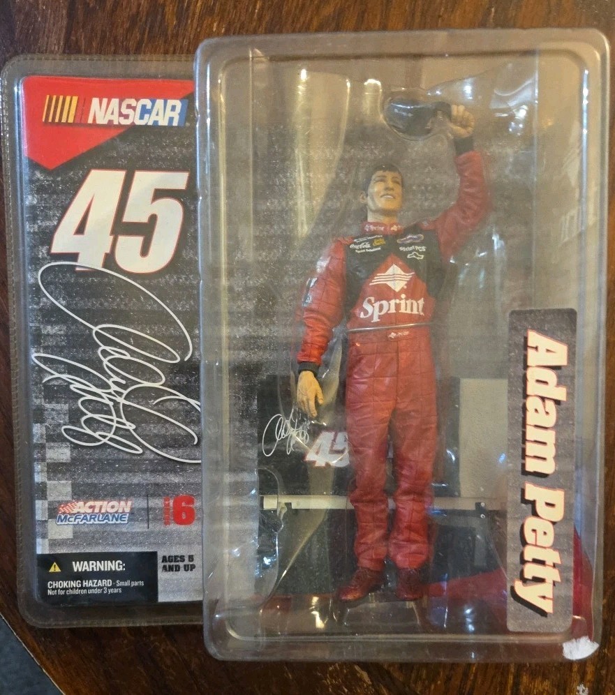 McFarlane NASCAR Adam Petty #45 Series 6 Collectible Action Figure