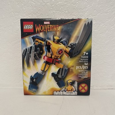 Lego Marvel Wolverine Mech Armor 142 pcs Retired New Sealed S1