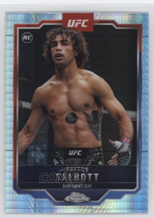 2025 Topps Chrome UFC Prism Refractor Payton Talbott #141 0p31