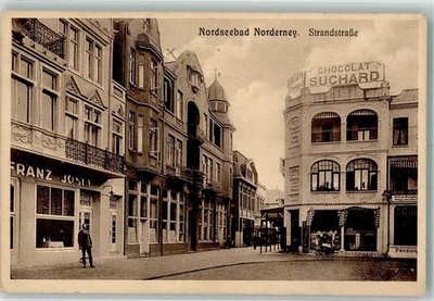 13520245 - 2982 Norderney Beach Street Suchard Chocolate Advertising Inn 