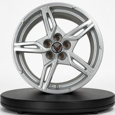 New Oem 2020 Chevy Corvette C8 Stingray Wheels Rim 4 1920 Silver Take-off