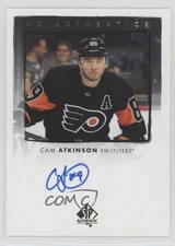 2022-23 SP Authentic UD Authentics Cam Atkinson #UDA-CA Auto 4p5