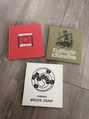 3 Grimm Märchen Bücher Konvolut Andersen Märchen Nussknacker 