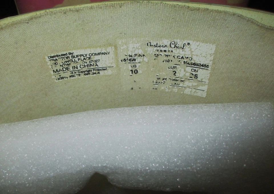 Botas impermeables de goma rosa WESTERN CHIEF para mujer talla 10 Foto 3 de 4