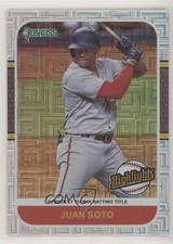 2021 Panini Donruss Highlights Vector Juan Soto #HI3 0p6