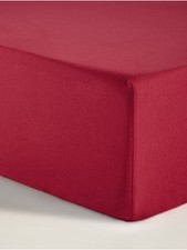Brushed Cotton Plain Fitted Sheet