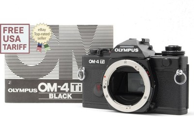 [Exc+5] Olympus OM-4 Ti Titan 35mm SLR Film Camera Body OM Mount From JAPAN
