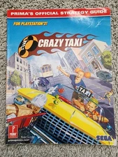 Playstatipn 2- Crazy Taxi Strategy Guide- Prima Games