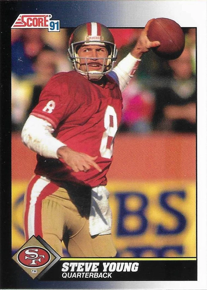 1991 Score Football (#451-686) - Complete Your Set - Image 3 of 4