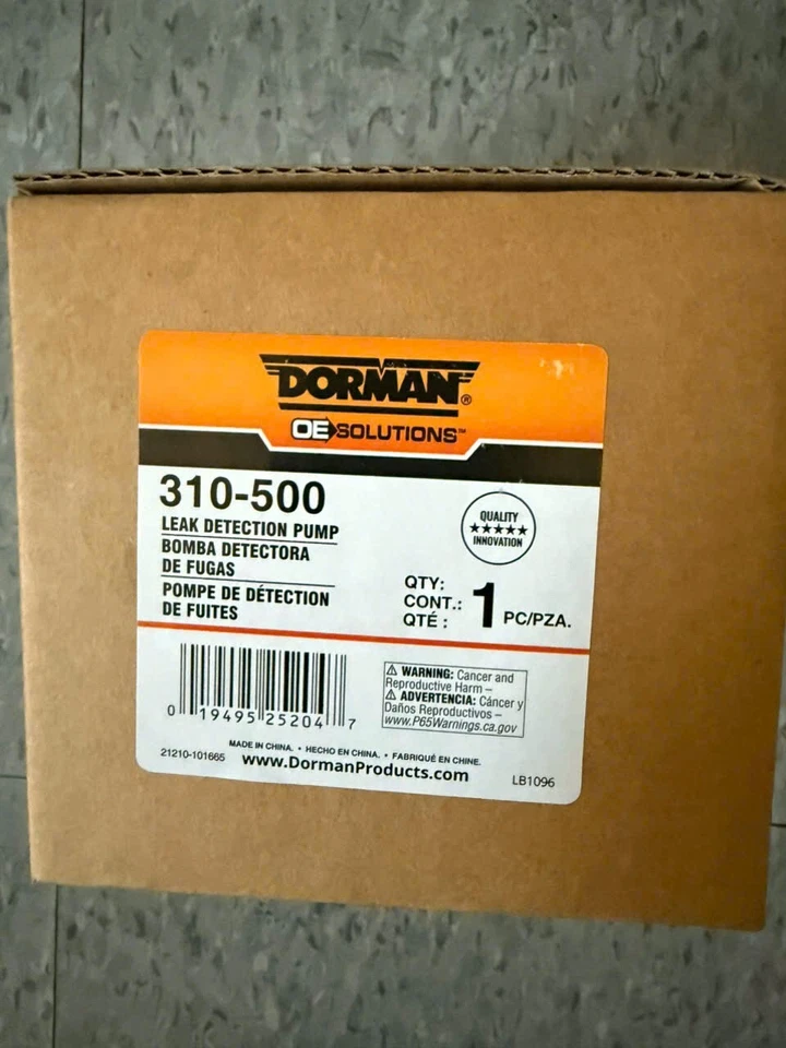 Bomba de detecção de vazamento de vapor de combustível Dorman 310-500.4891525AB compatível com 03-05 Ram 2500 3500 - Imagem 2 de 2